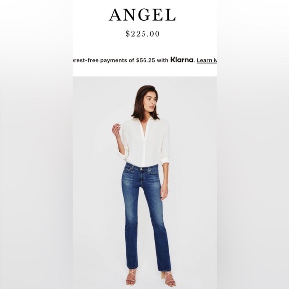 AG JEANS The Angel low rise boot jeans - Picture 2 of 10